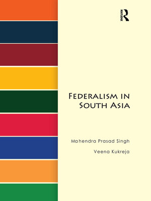 cover image of Federalism in South Asia